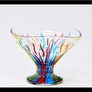 Italian Crystal Candy Bowl